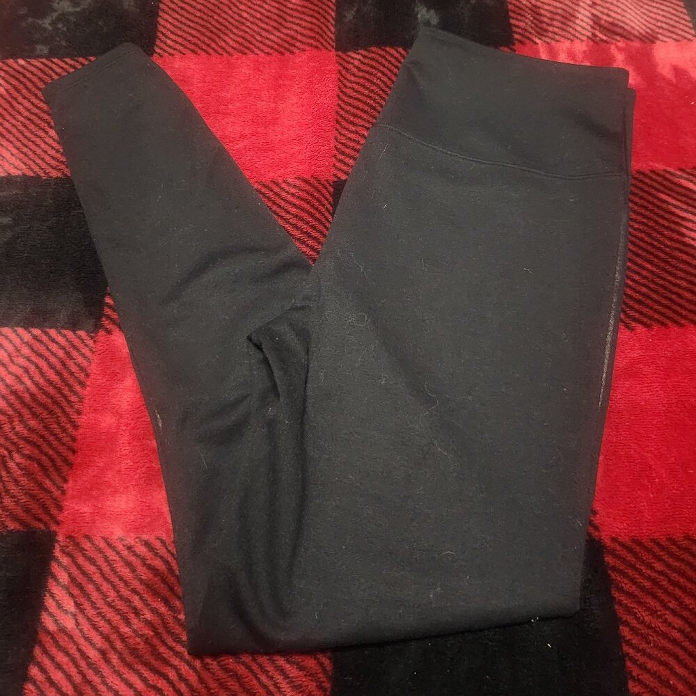Red Hot by Spanx Leggings Black Size 1X